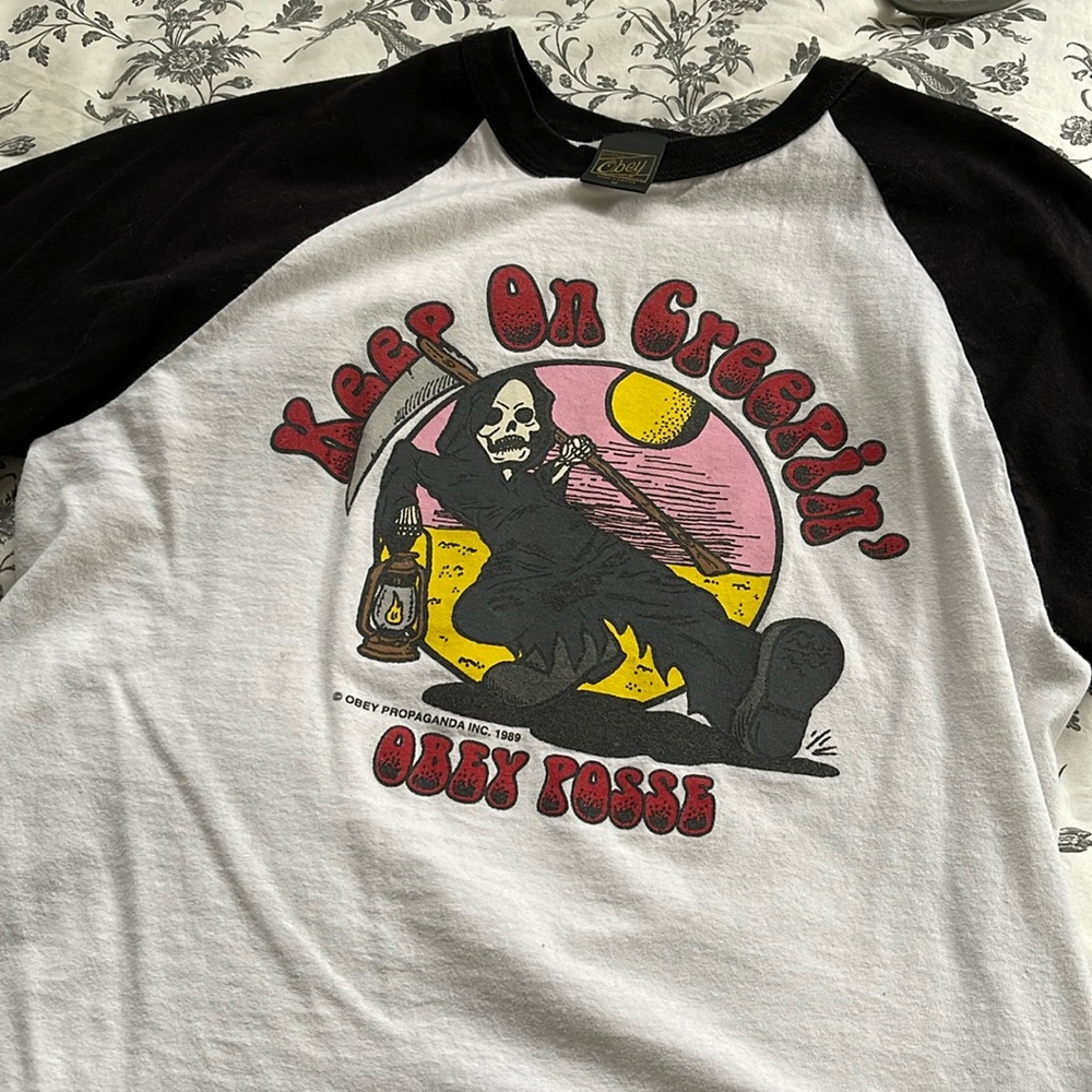 Obey Baseball Tee